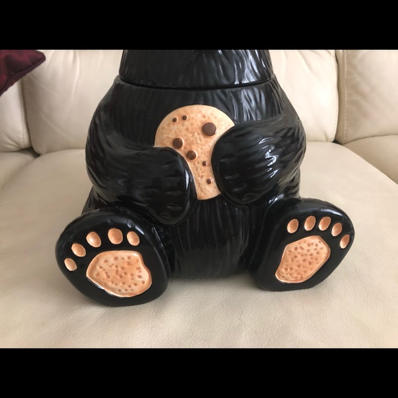 BEARFOOTS  CERAMIC  COOKIE JAR - Picture 4 of 14